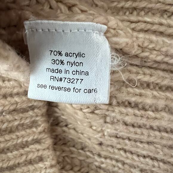 Elizabeth and James‎ Women's Tan Sweater Size XXL - Picture 6 of 6